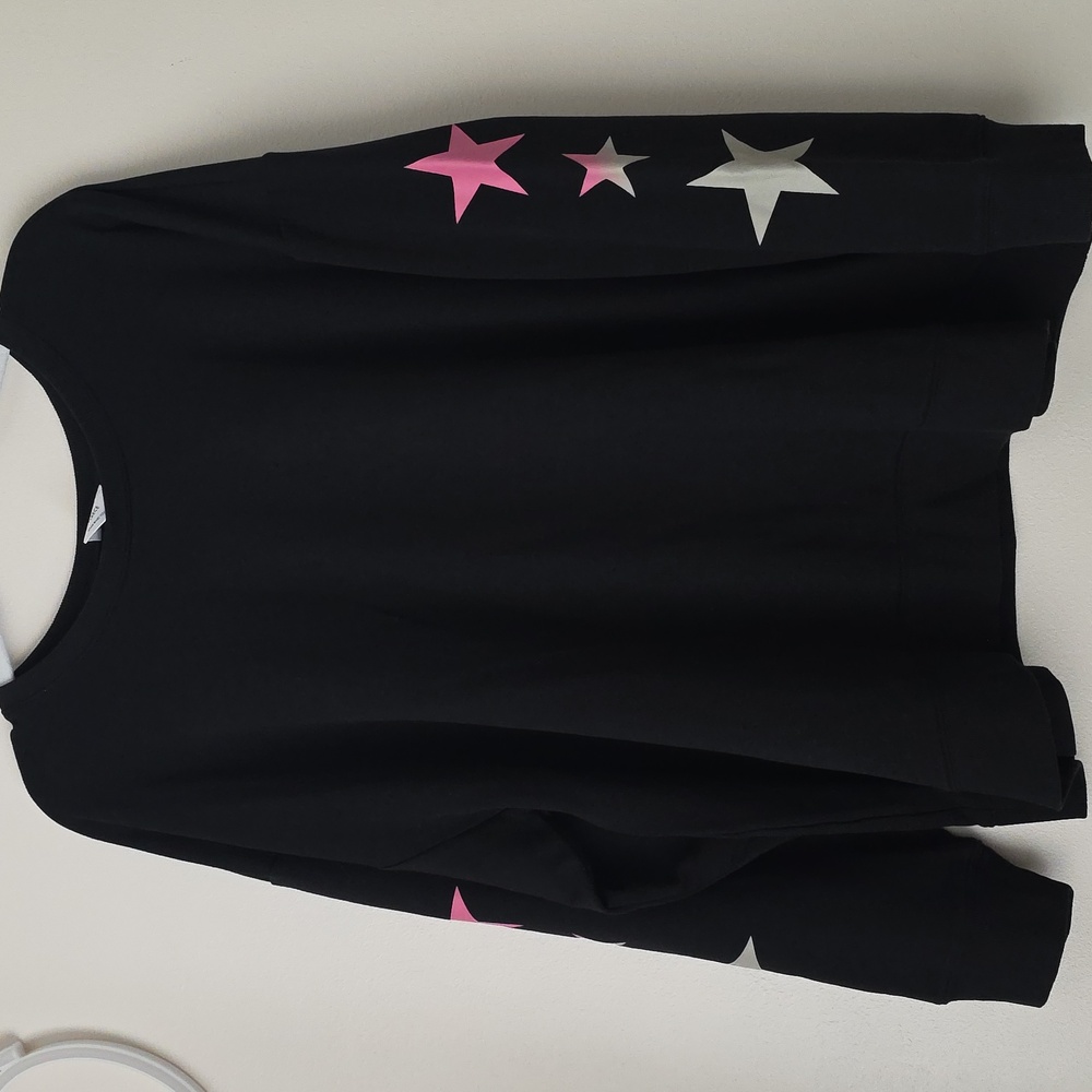 Torrid Black Fleece Sweatshirt - Picture 4 of 7